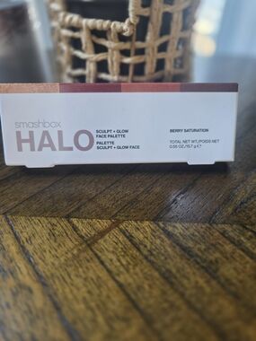Smashbox Halo Sculpt + Glow Face Palette - Berry & Rose Tones